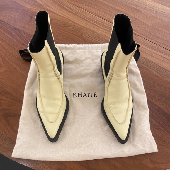 Khaite "Charleston" boots Sz 38.5 - Picture 3 of 3